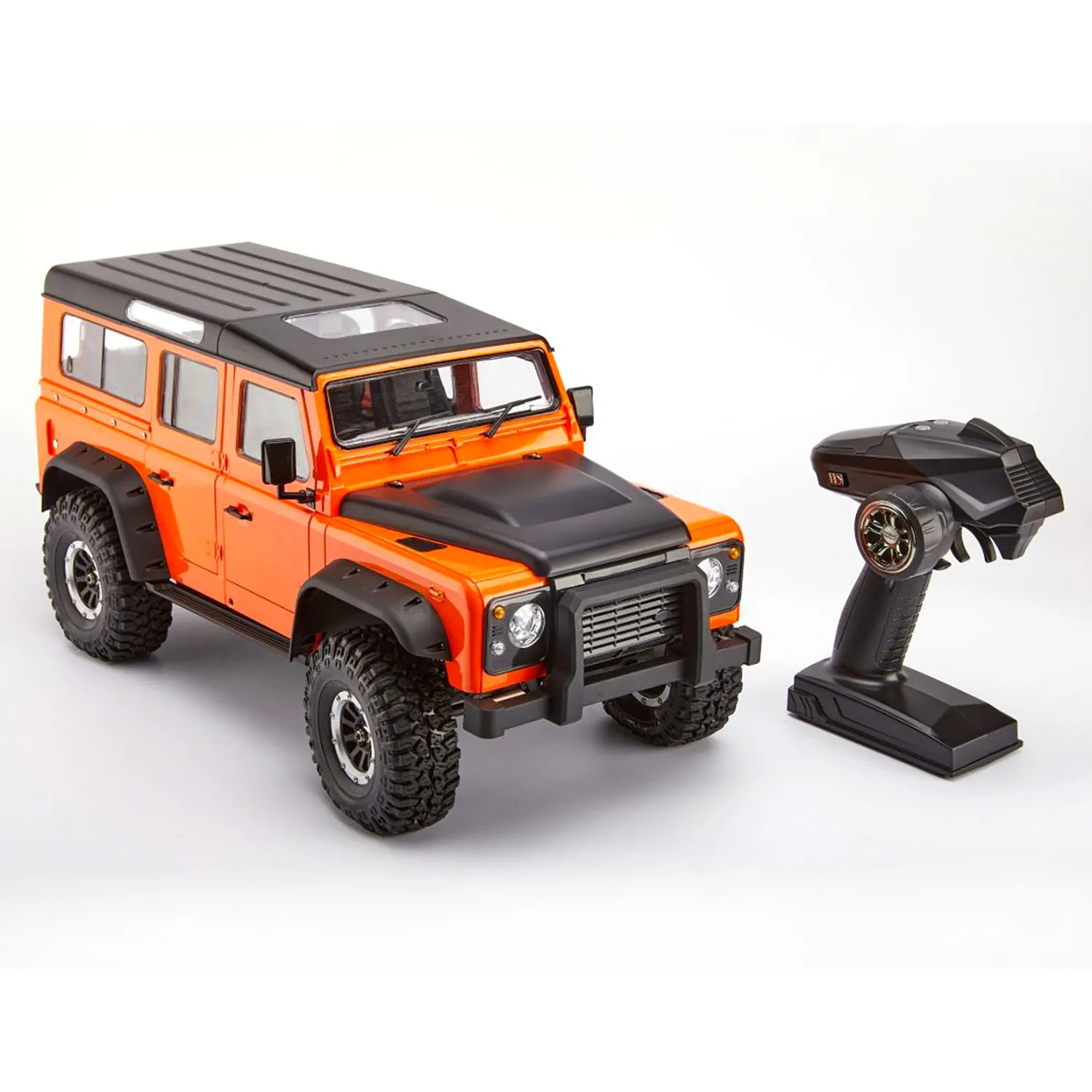 EG 1/10 RC Crawler YIKONG Radio Controlled Car forLanda Rovere 4x4 Off Road Vehicles Painted Finished Model Toy 4