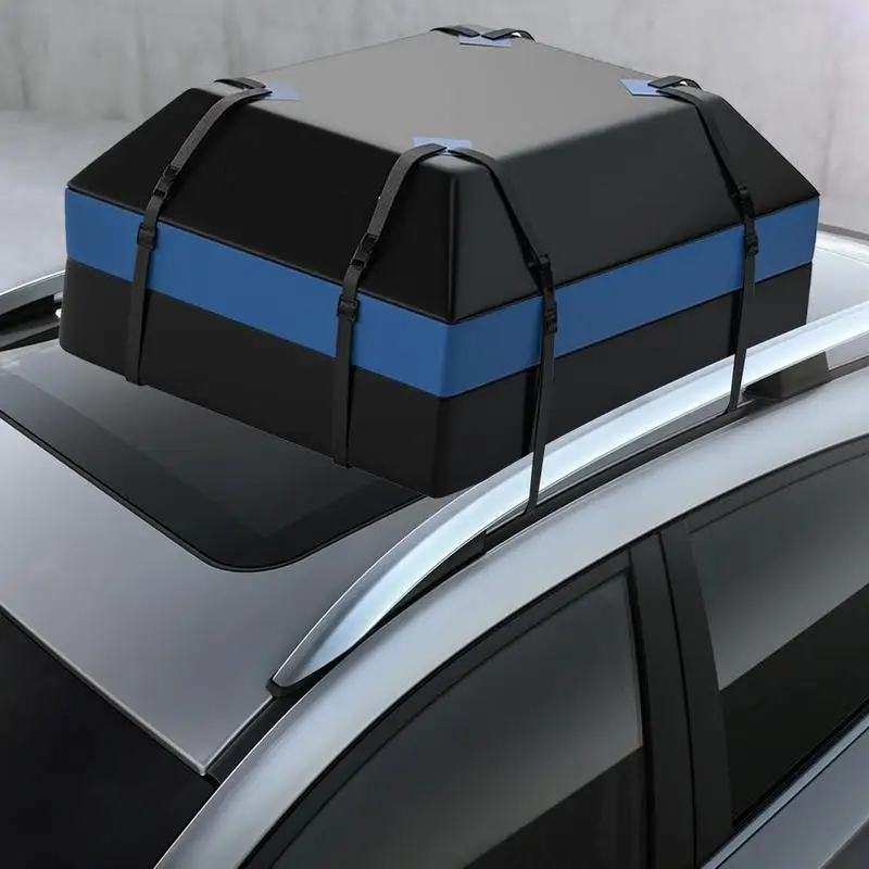

Багажная сумка на крышу, грузовая сумка на крышу автомобиля 600D, багажник на крышу автомобиля, 15 кубических футов, водонепроницаемая багажная сумка на крышу с