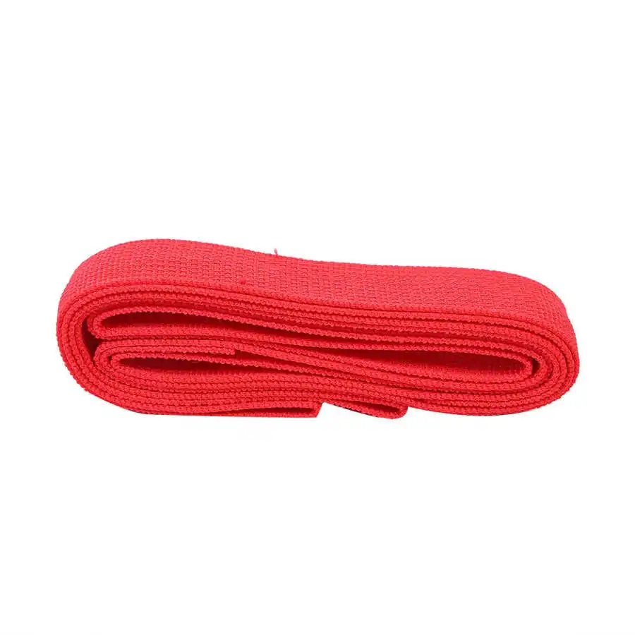 Red Leg Lifting Strap Leg Lifting Belt Bed Wheelchair Foot Lifting Moving Aid Helper Band for Injuries Elderly Disabled Patients