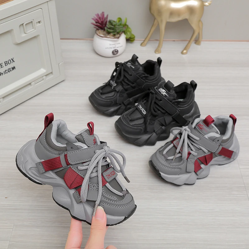 Kids Casual Sneakers Soft Bottom Non Slip School Sports Shoes