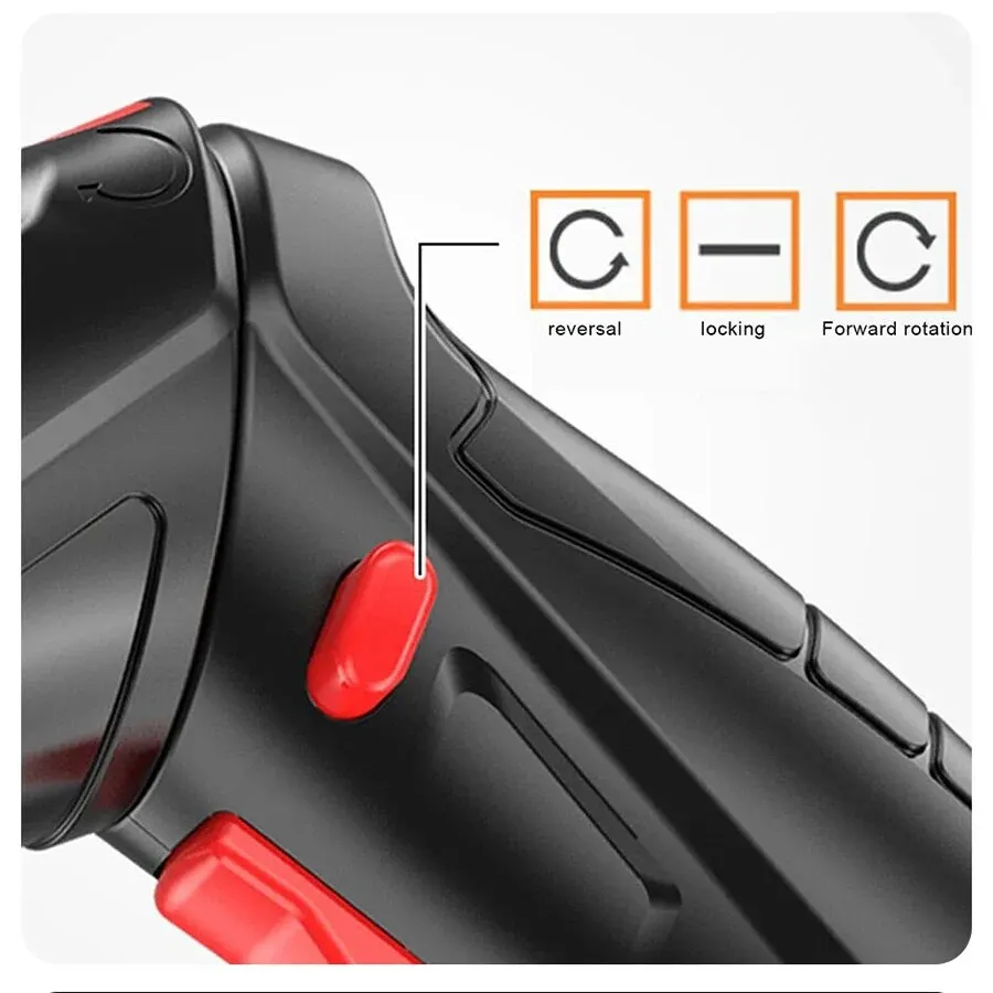 Electric Power Screwdriver 3.6v Power Tools Set Household Maintenance Repair 1800mAh Lithium Battery Mini Household Electric Drill Cordless Screwdriver