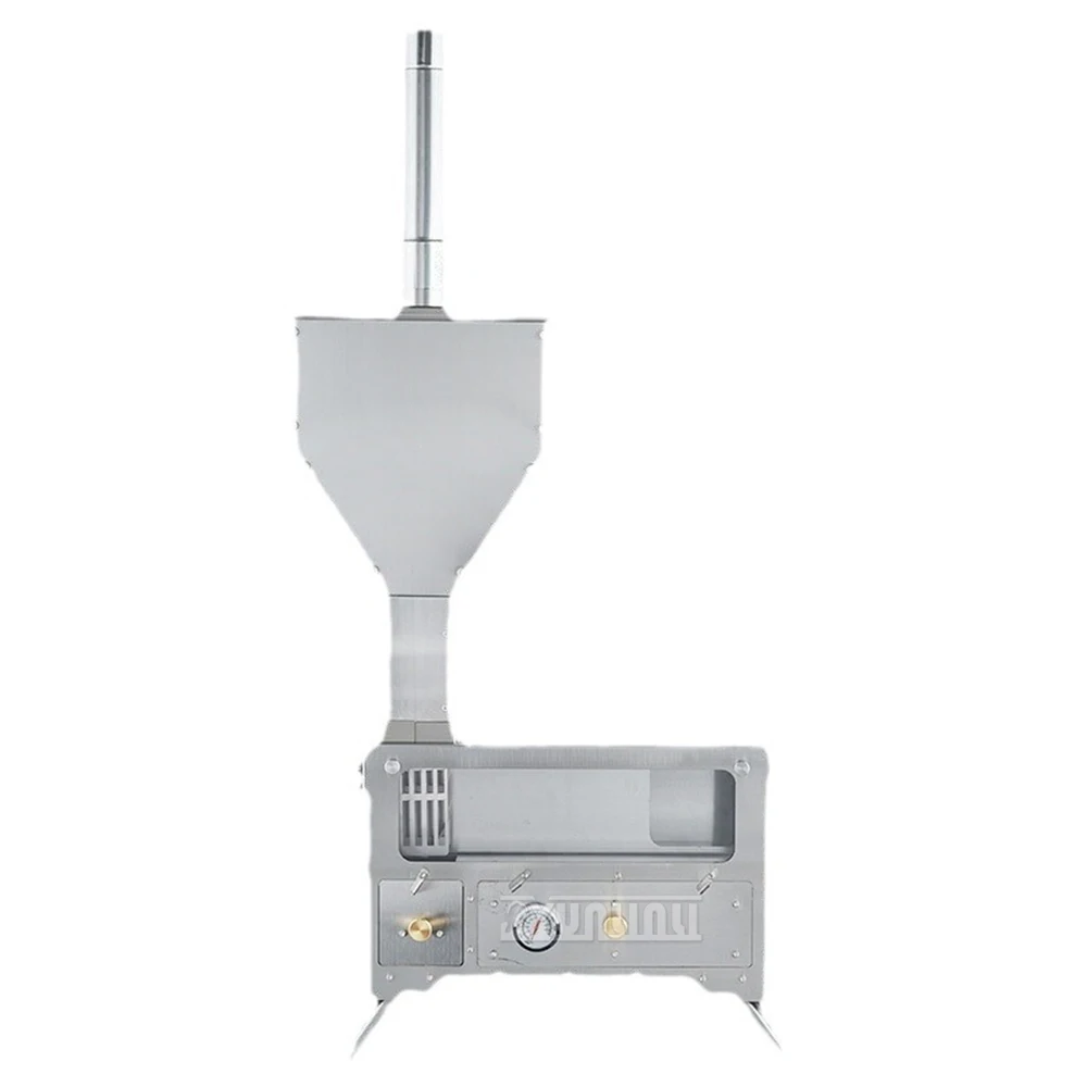 Particles Heating Stove Portable Outdoor Stainless Steel Wood Heater Stove Multifunctional Firewood Stove 5