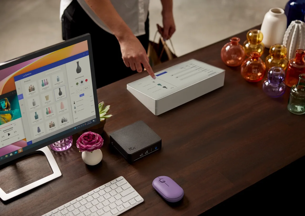 NUC12WSHi5 인텔 NUC 12 프로 미니 PC 엣지 컴퓨팅 코어 i5-1240P, 아이리스 Xe 그래픽, 4P + 8E, 16 스레드, 35W TDP 미니 PC