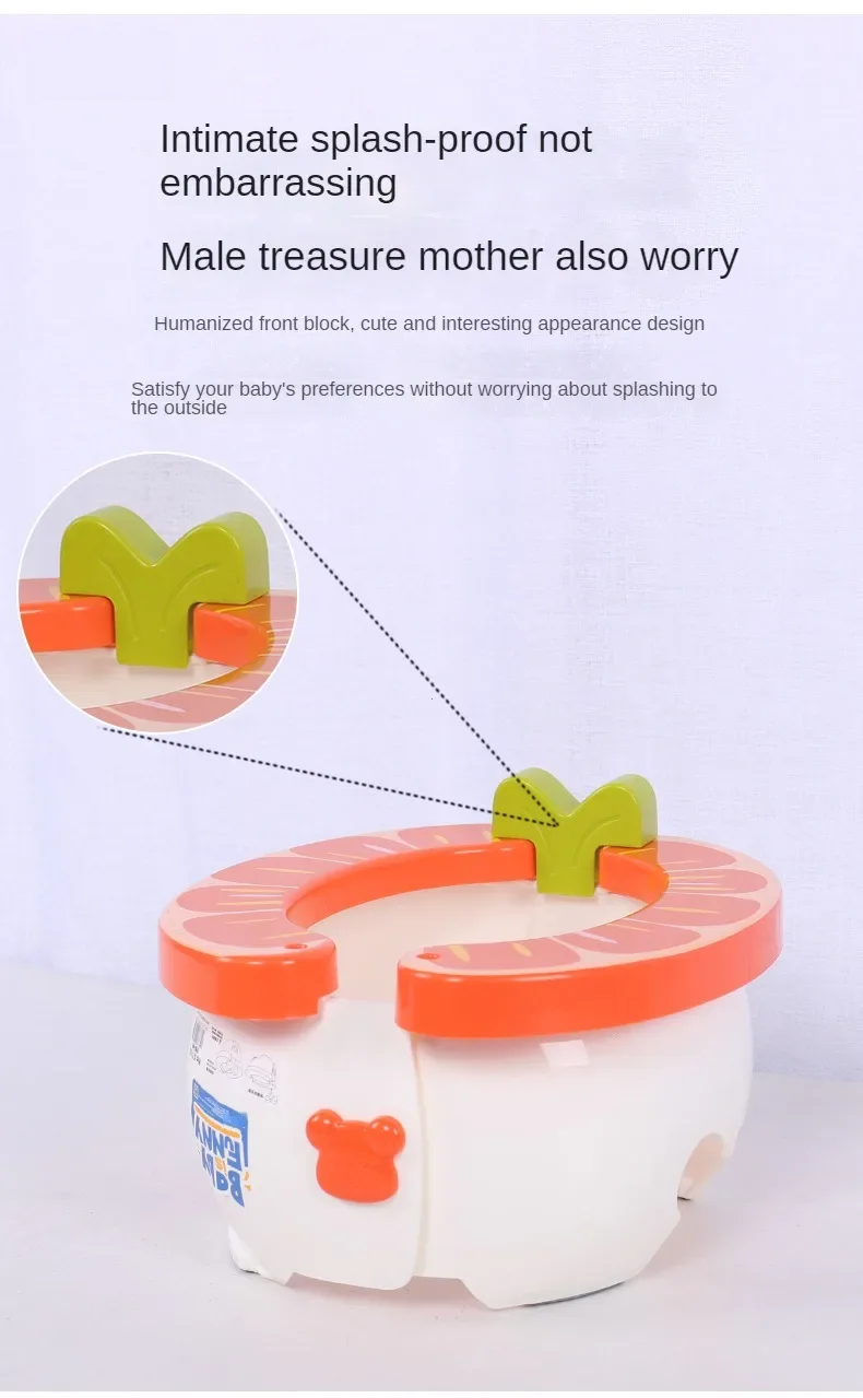 Description Picture 6 of itemFolding Travel Baby Toilet Pot Banana Potty Urinal for Children Baby Pot Child Toilet Portable Potty Child Potty Training Seat