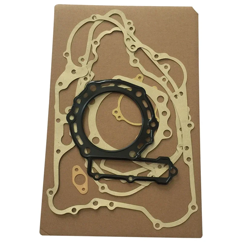 Motorcycle Cylinder Head Gasket Engine Crankcase Covers Gaskets Full kit set For Kawasaki KLR650 KL650 KLR 650 Tengai 1987-2010 carburetor engine gasket kit