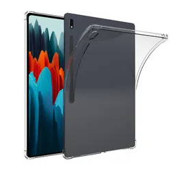 Crystal Clear Protective Tablet Case - Soft TPU Airbag Cushion Cover for Tab A8 10.5in