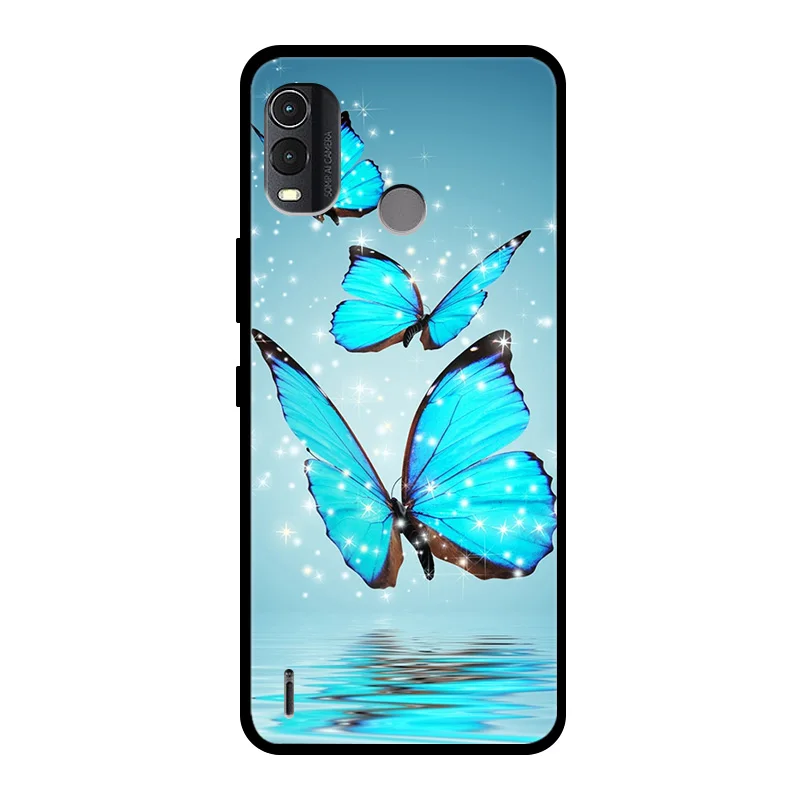 Floral Astronaut Soft TPU Silicone Bumper Phone Case