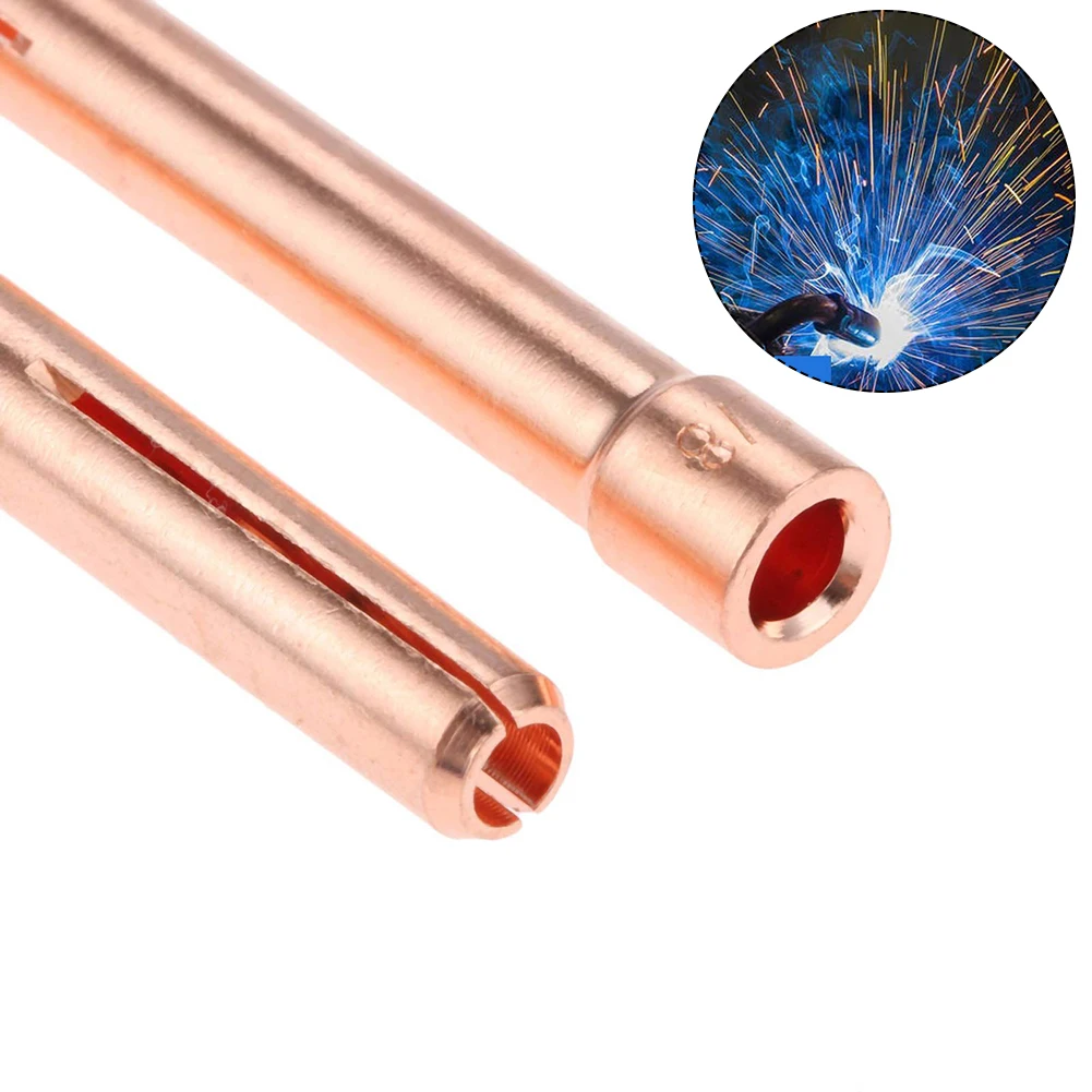 Tungsten Electrode Tig Torch Consumable Chuck Welding Rods For WP17 WP18 WP26 Electrode Chuck Welding Tools welding torch consumables tig welding accessories tig welding torch kit
