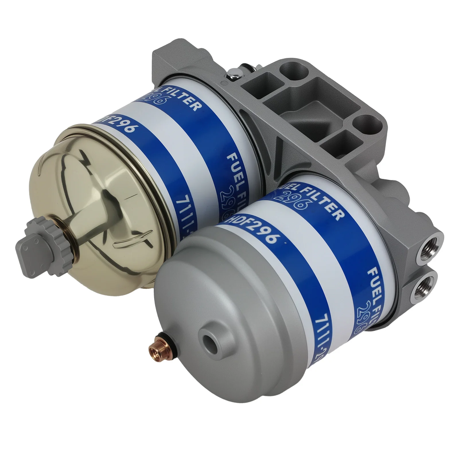 Nuevo conjunto de filtro de combustible para Tractor agrícola Ford serie 2000-7000 HDF296