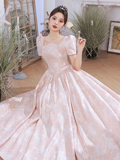 Elegant Princess Flower Girl Dresses Long For Weddings Short Sleeve  Applique Lace Tulle Children Wedding Party Girls Pageant Dress Kids First  Communion Gowns From Sexybride, $79.6 | DHgate.Com