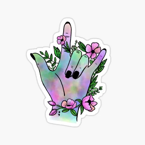 

Автомобильные наклейки для ноутбука Ily 5 шт., художественные детские украшения для багажа, автомобильный бампер, мотоциклетная комната, милый настенный аниме принт, гостиная, дом