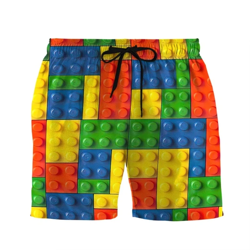 

3D Printing Hawaii Pattern Beach Shorts For Men Summer Fashion Casual Board Shorts Men Outdoor Sport Gym Swimming Trunks Clothes