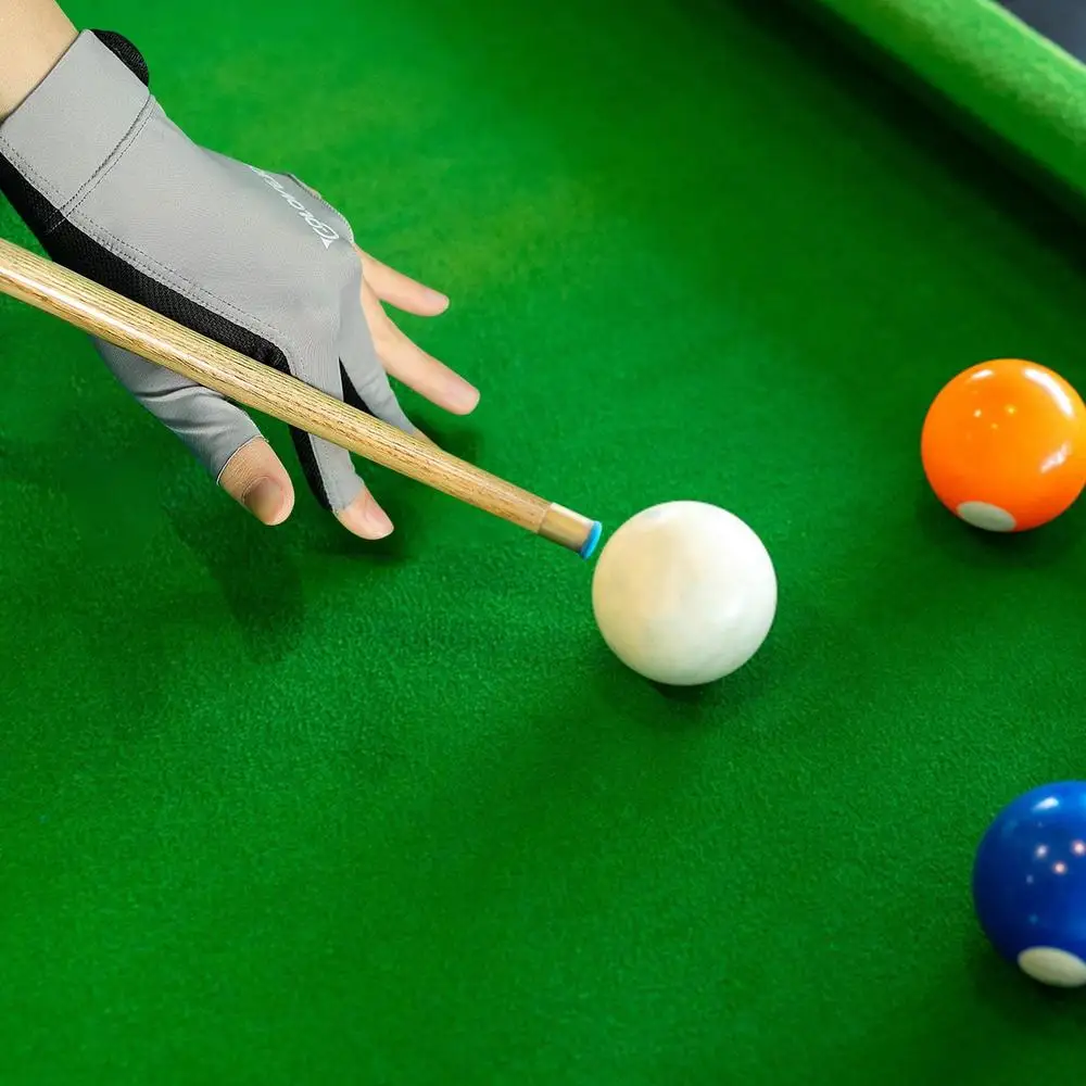 Tanio Trzy palce Snooker kij bilardowy rękawice bilardowe sklep