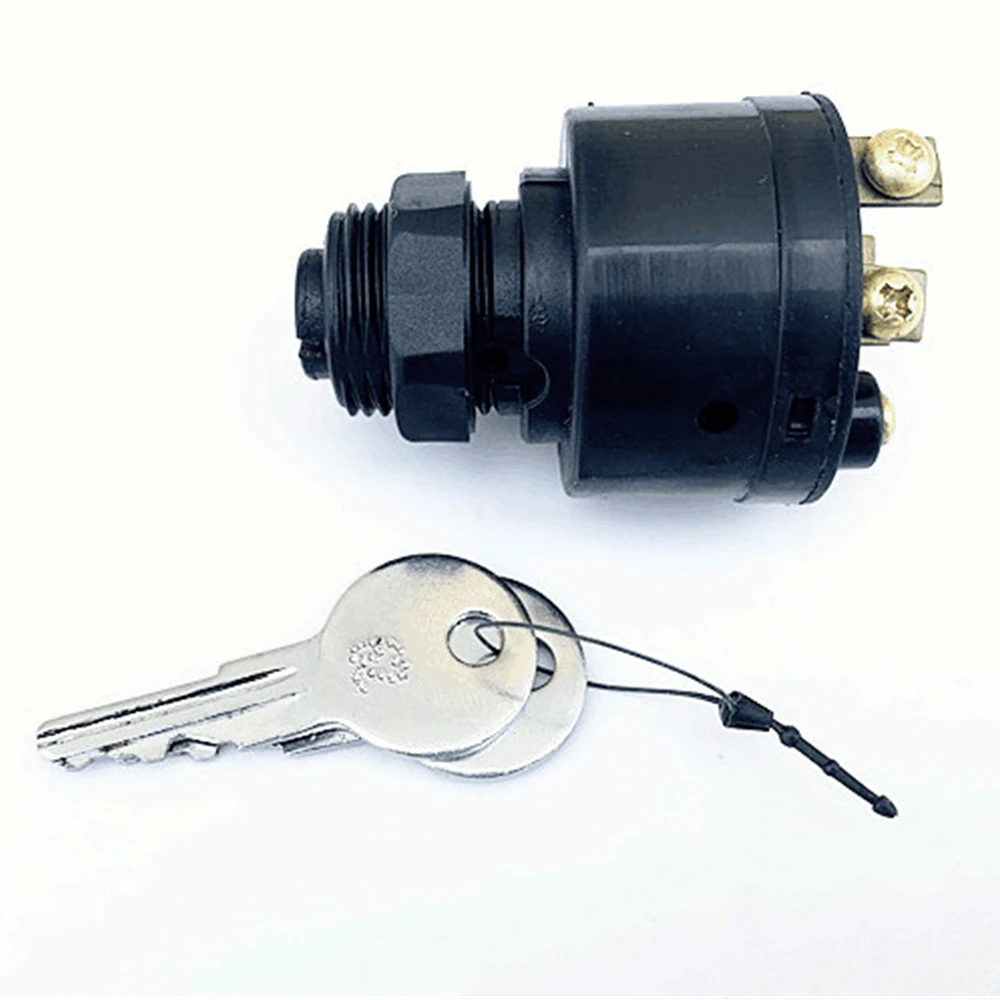 Ignition Key Switch Push to Choke For Mercury Outboard Off-On-Start 87-88107