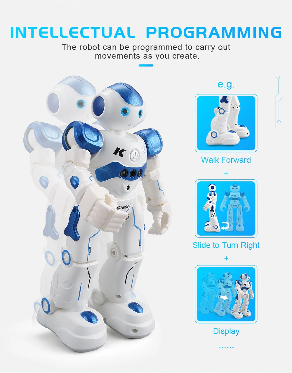 R2 RC Robot Vector features detail