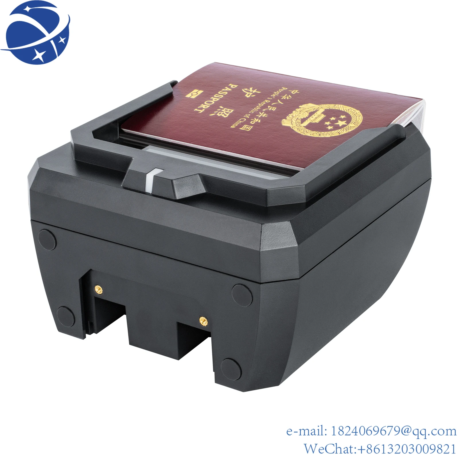 

Automatic Hotel Passport Reader OCR MRZ Hands-free Desktop Driver License ID Card Passport Scanner For Airport Customs Travel