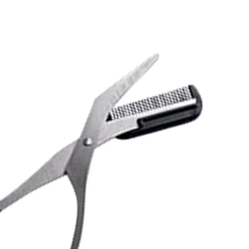 Eyebrow Scissors Eyebrow Trimmer Set Eyebrow Trimmer Eyebrow Razor Set Eyebrow Razor Eyebrow Trimmer Scissor with Comb Female Male Eyebrow Eyelash Scissors Safety Stainless Steel Face Razor Makeup Beauty Scissors