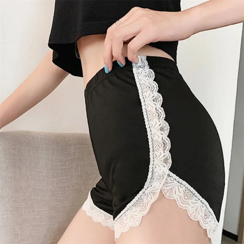 Women shorts Safety Short Pant Summer Lace Short Pant Cool Women Shorts Fitness High Waist Sports Shorts Women Biker Shorts bike shorts women