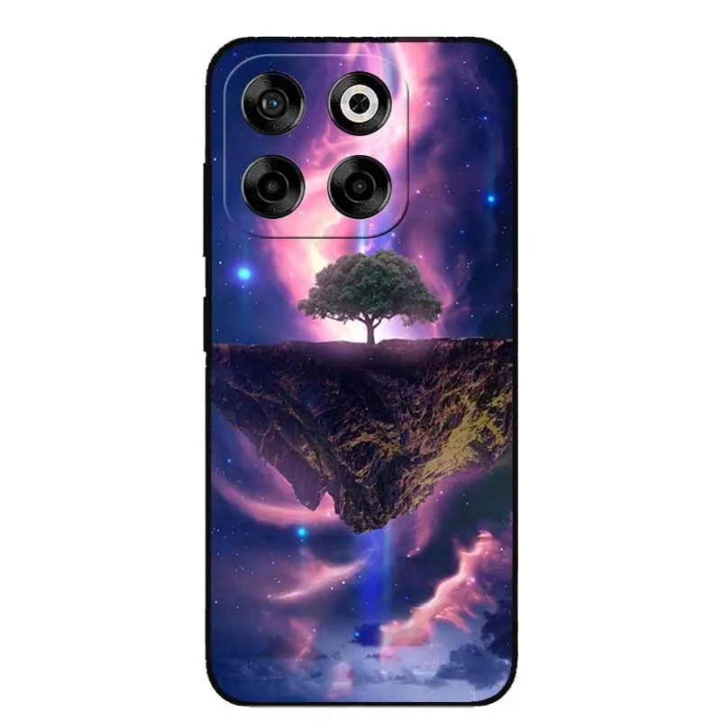Fashion Protective Silicone Phone Case Back Cover, Black