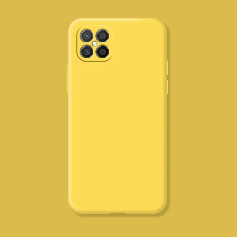 Shockproof TPU Liquid Silicone Protective Phone Back Cover -