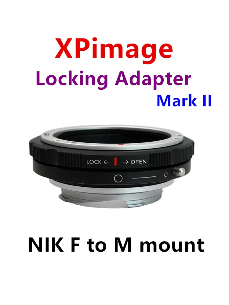 Adattatore Xpimage Per Obiettivo Nikon F Per Fotocamera Leica M, Montaggio Nikon Ais A Leica M, F-M10 M240 M11 Techart La-Ea9 Tzm-01