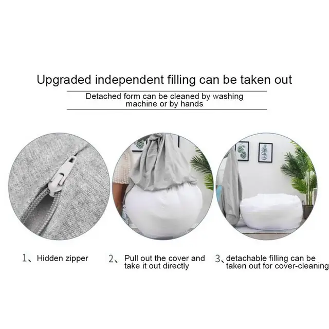 편안함과 스타일을 겸비한 다목적적 빈백 솔루션