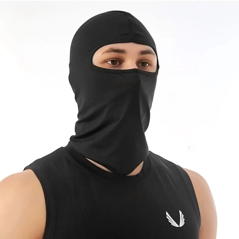 Sunscreen Mask Breathable Ice Silk for Men And Women Motorcycle Fishing Bicycle Windproof Scarf Summer Facial Headscarf