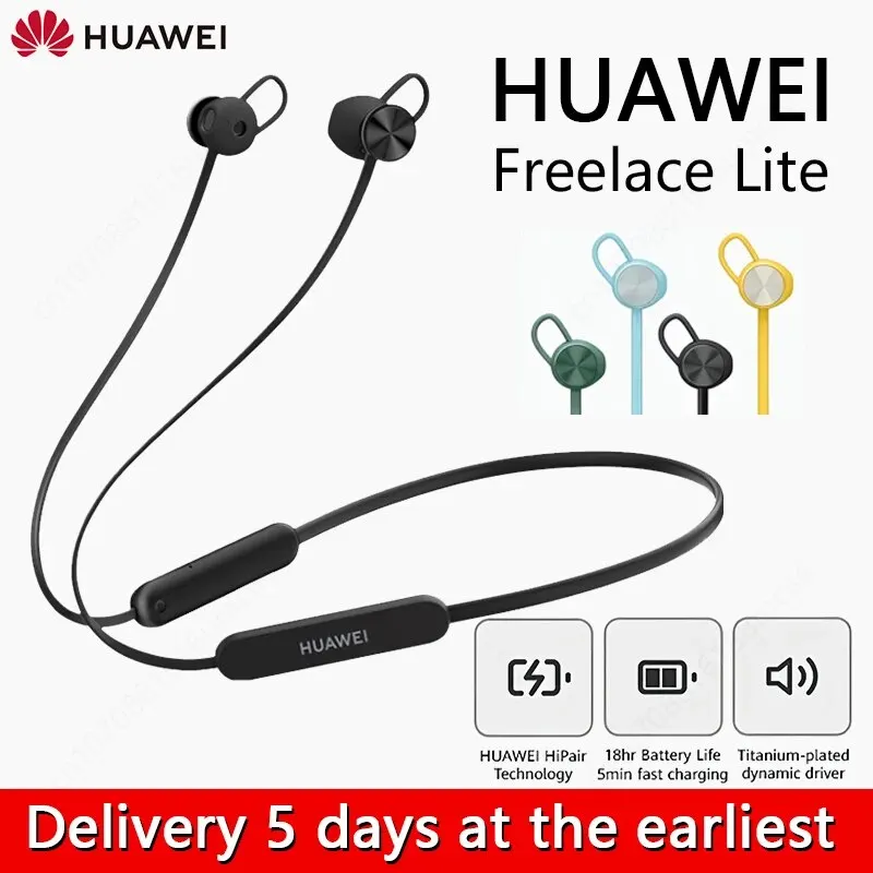 Wireless Earbuds AudÃfonos Huawei Bluetooth Lite Huawei Freelace