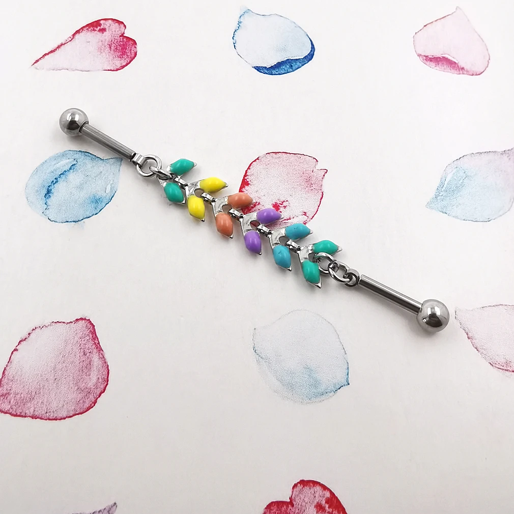 Bilanciere Da Piercing Industriale - Tagged "barbell" - Classic Body - Foto 7