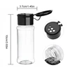 100MLSeasoning Shaker Bottles Plastic Spices Condiment Jar Salt Pepper Boxes for Kitchen Gadget Tool organizer storage container 5