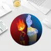 Cartoon E-Elemental SAnimation Round Office Student Gaming Thickened Writing Pad  Cushion Mouse Pad Padmouse Desk Play Mats 5