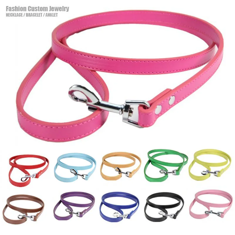 Women Sexy Necklace Leather Collar Sexy Collar Leash Women Leather Chains Choker Aliexpress