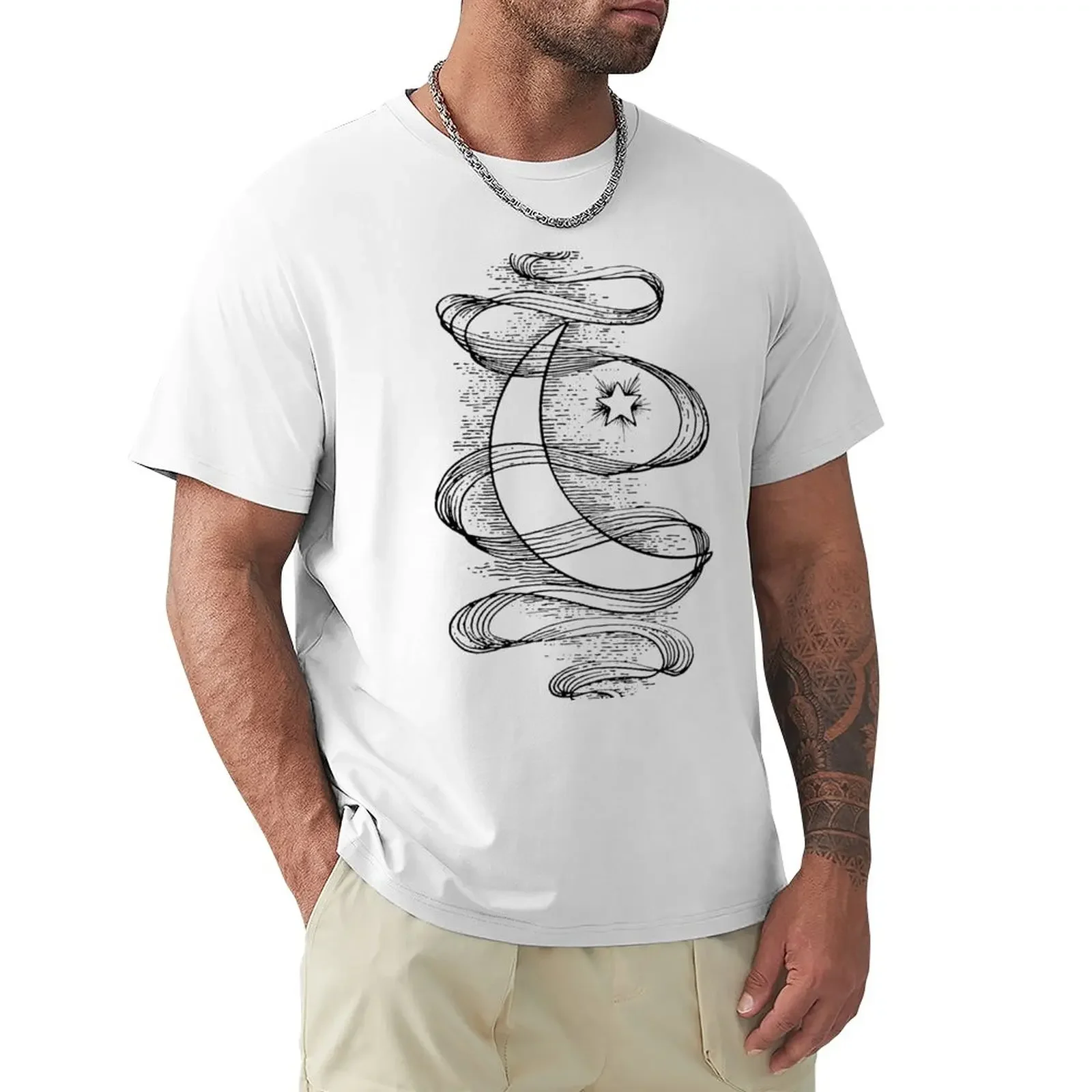 

Moon Wish T-Shirt summer tops quick drying heavyweight t shirts for men
