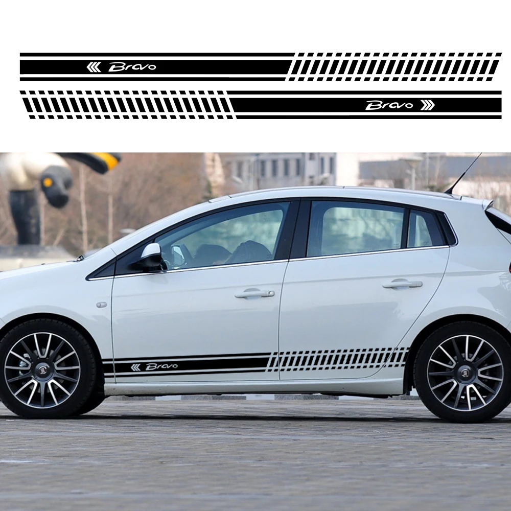 Stylishcarbodystickervinylbodydecalracingstripestickerfor