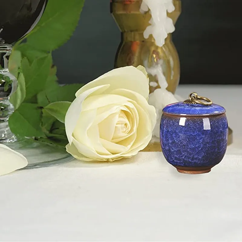 Small Urns for Human Ashes-Token Urns-Ceramic Memorial Keepsake Cremation