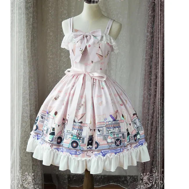 Ice Cream Party ~ Sweet Lolita JSK Dress by Magic Tea | Тематическая одежда и униформа