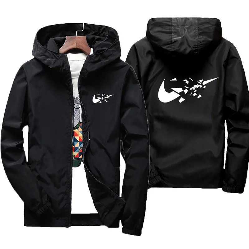

New Summer Jacket Men's Outdoor Sports Windproof Lightweight Breathable Zipper Fishing Jacket