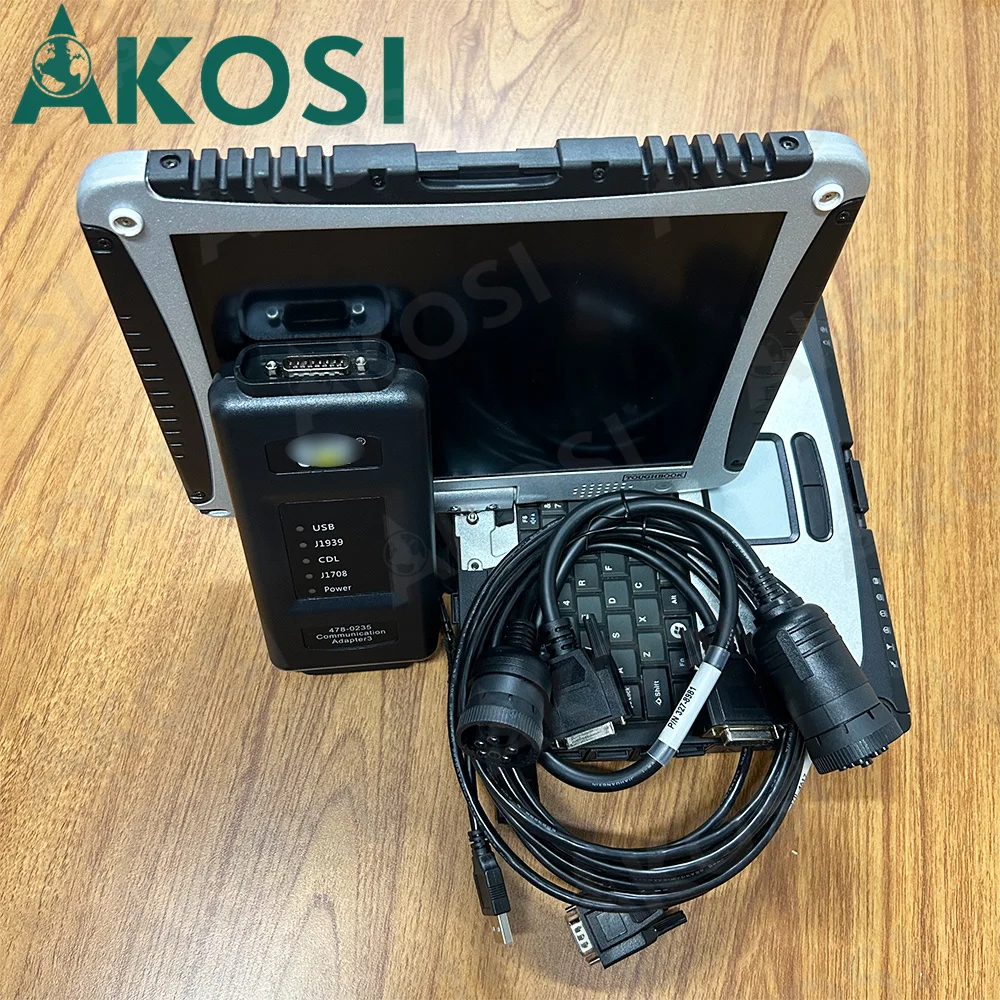 

CF19Laptop + for ET 478-0235 Communication Adapter for ET4 Diagnostics Testing Scanner Tool to replace old ET3 317- 7485