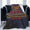 Throw Blanket Treaty Oak Revival No Vacancy Micro Fleece Blanket Four Sizes Cartoon Portable For Living Room AntiPilling Blanket 1