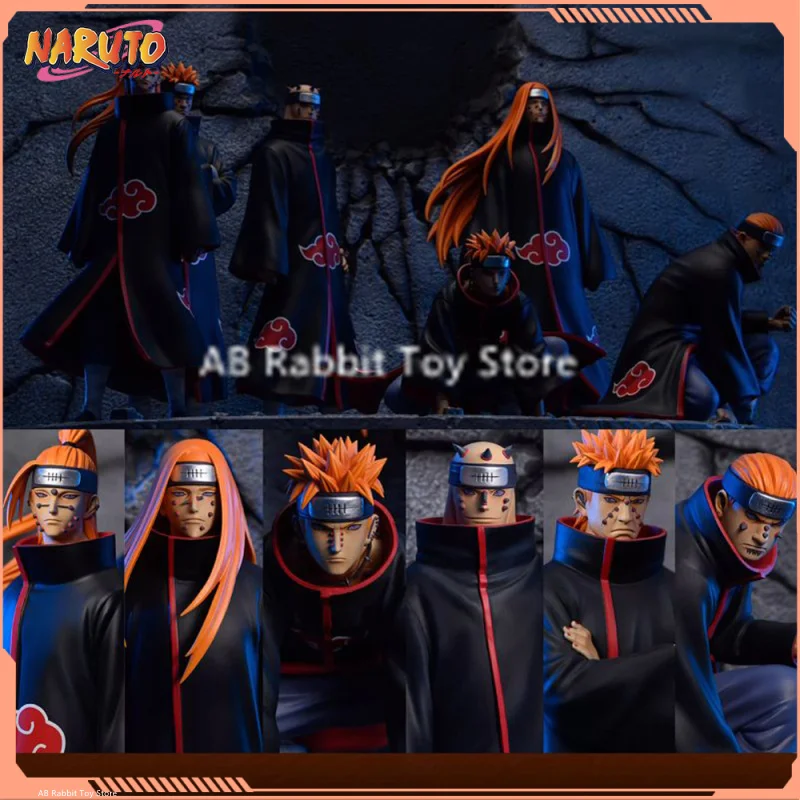 Naruto Akatsuki Anime Figure 37cm 6 Pcs Uchiha Itachi Madara Konan