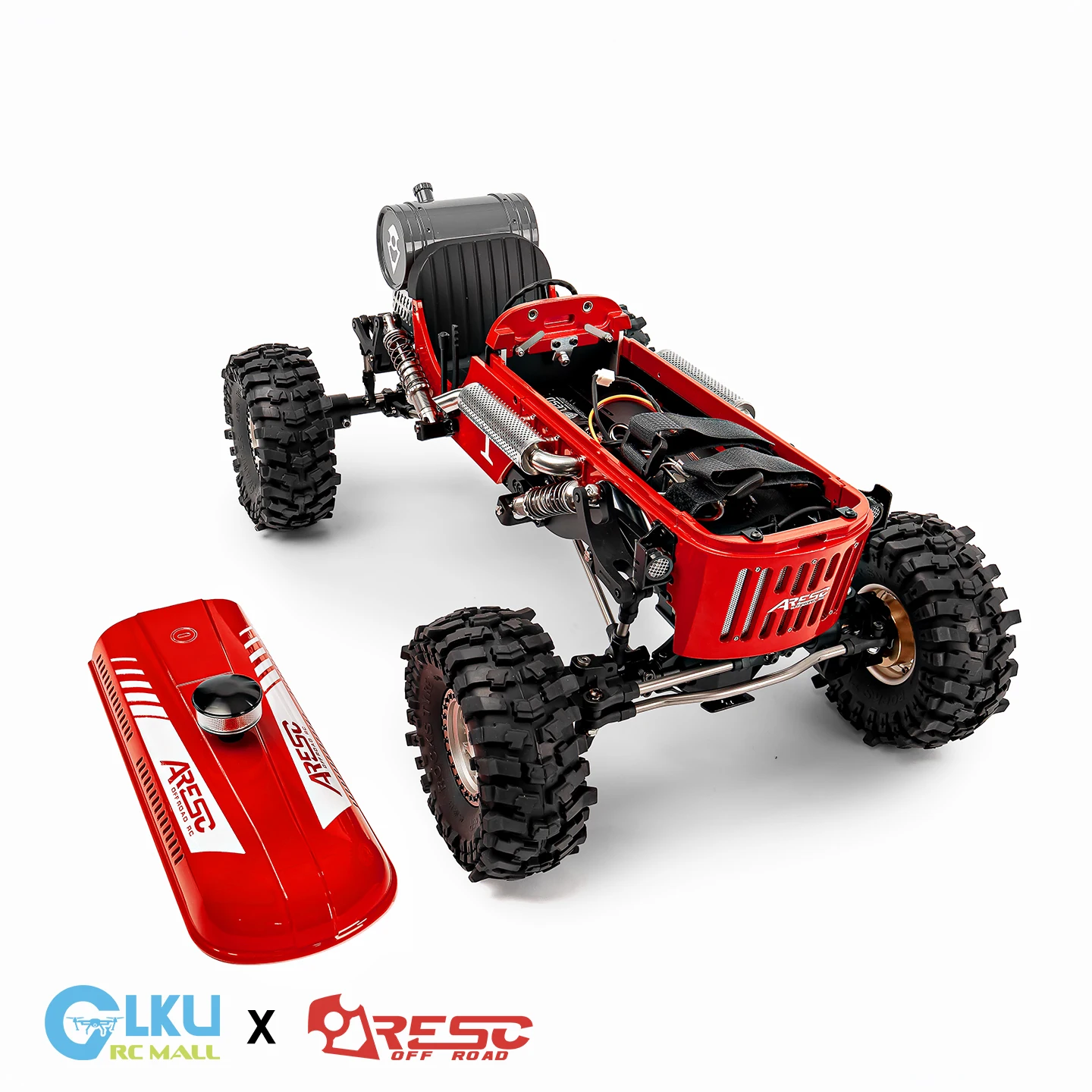 Crawler Buggy RC 1/10 Kit ou RTR - 4WD Tout Terrain Électrique