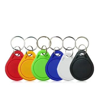 5pcs Tag 125KHz  Proximity RFID Card Keyfobs Key Fob Access Control Smart Card 11 Colors Keyfob 1