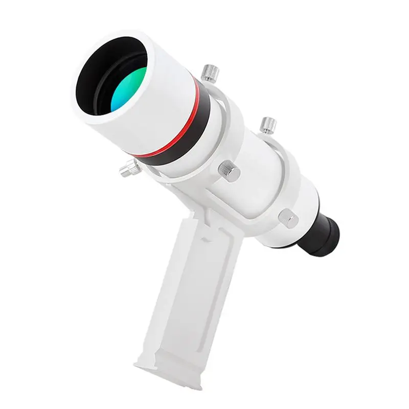 8X50 Fully-Optical Star Finder Scope with Bracket Metal Inverted Image Assisted Finder Sight Cross Hair Reticle