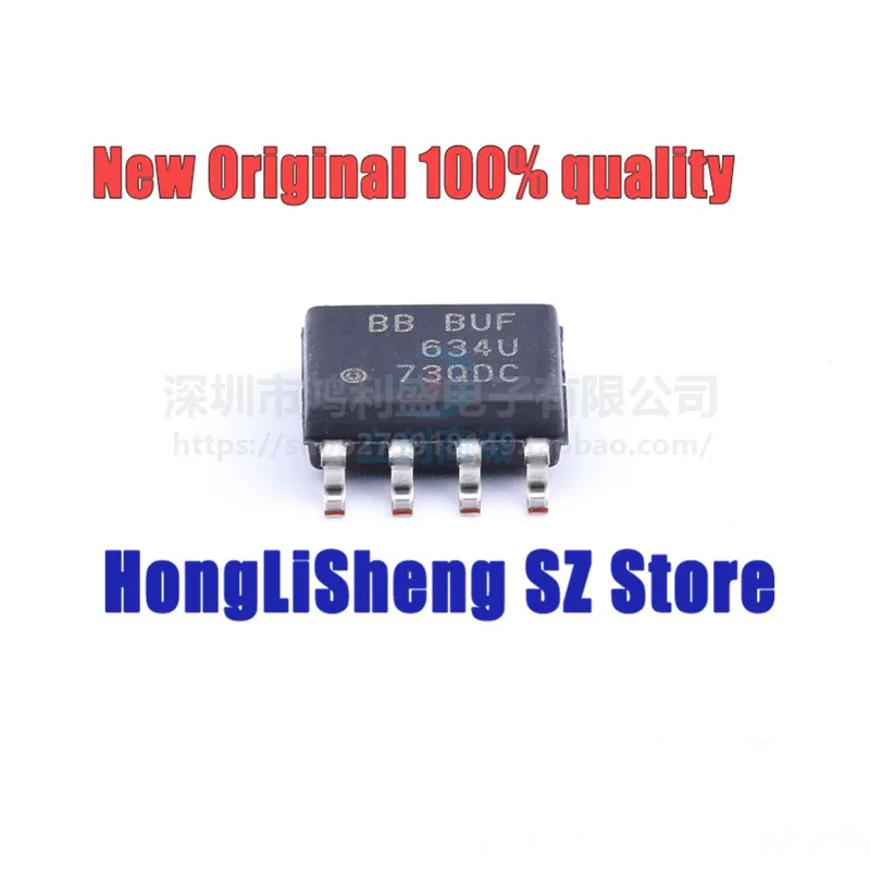 

5 шт./партия, набор микросхем BUF634U BUF634 634U SOP8, 100% новые и оригинальные Фотообои