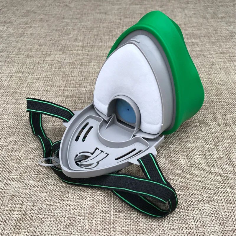 Gas Respirator Professional Dust Mask Dust Proof Respirator Rubber Work Safety Mask For Builder Carpenter Daily Haze Protection