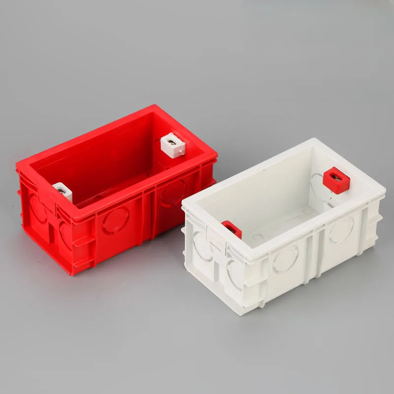 Wall Socket electrical power socket electrical sockets Built-in Mounting Box Suitable for 118mm*72mm Standard