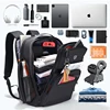 Fenruien Men 36L Business Backpack USB Waterproof  Multi Pocket Backpacks Fit 17.3 Inch Laptop 3
