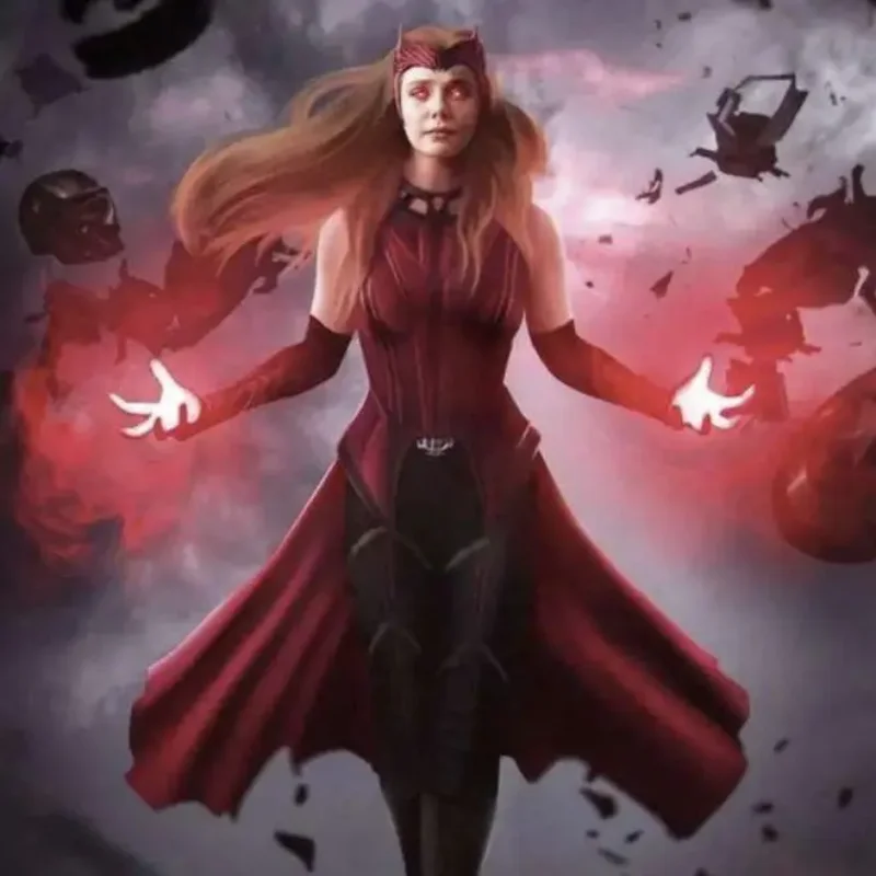 Hot Toys Scarlet Witch Cosplay Personality Creative Performance Abbigliamento Avengers Series Holiday Surprise