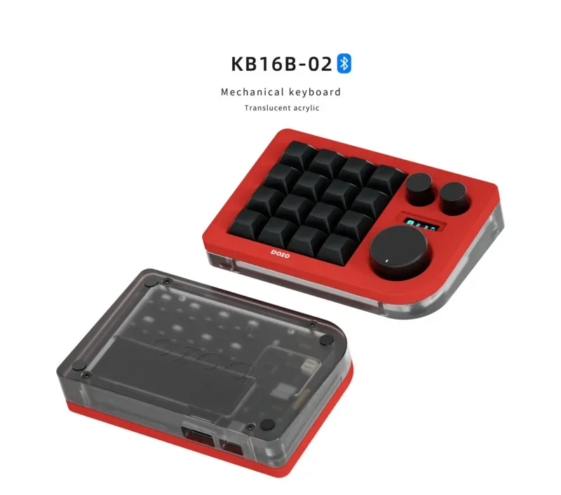 【新品未開封】DOIO KB16 Black キーボード本体 Amazon | KB16 マクロメカニカルキーボードアルミニウム製/片手