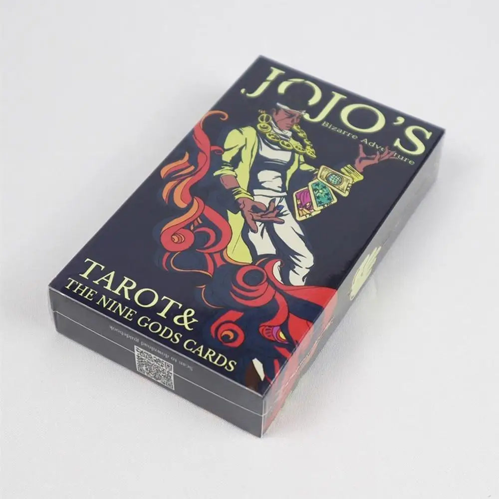 완전한 세트 53 카드 JOJO 대체 타로 카드 데크 플래티넘 스타 카드 테이블탑 게임 재미있는 모험 수집용 카드